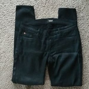 Hudson Krista Super Skinny Black Jeans